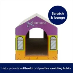 Frisco Halloween A-Paw-Thecary & Chop House Cardboard Cat House With Catnip -Pet Products Shop 344002 PT2. AC SS1800 V1689878549