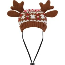 Frisco Antler Fair Isle Dog & Cat Hat 11 Frisco Antler Fair Isle Dog & Cat Hat -Pet Products Shop 358313 PT3. AC SS1800 V1660764824