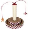 Frisco Holiday Gingerbread Interactive Cat Scratcher Cat Toy With Catnip