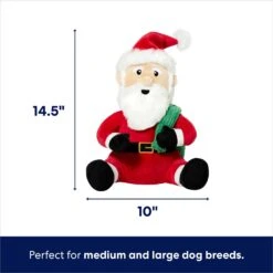 Frisco Holiday Santa Claus Plush Squeaky Dog Toy 8 Frisco Holiday Santa Claus Plush Squeaky Dog Toy -Pet Products Shop 360914 PT1. AC SS1800 V1695043855