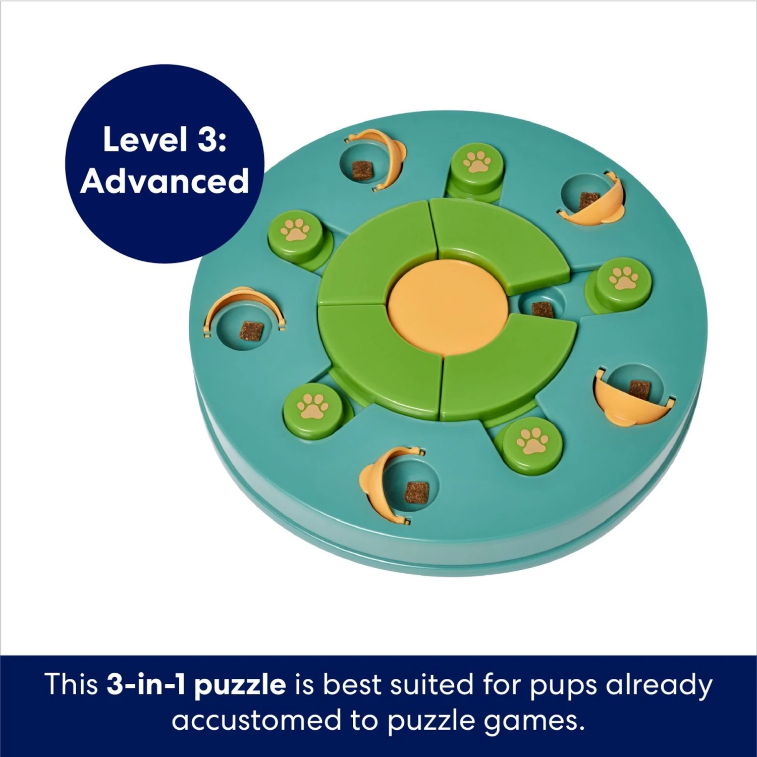 Frisco 3-in-1 Interactive Puzzle Dog Toy, Advanced 7 Frisco 3-in-1 Interactive Puzzle Dog Toy, Advanced - Image 5