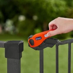 Frisco Outdoor Steel Arch Extra Tall Auto-Close Dog Gate -Pet Products Shop 507102 PT4. AC SS1800 V1668631342