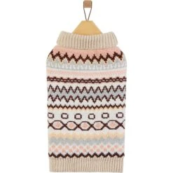 Frisco Sherpa Lined Fairisle Dog & Cat Sweater -Pet Products Shop 718422 PT3. AC SS1800 V1693234302