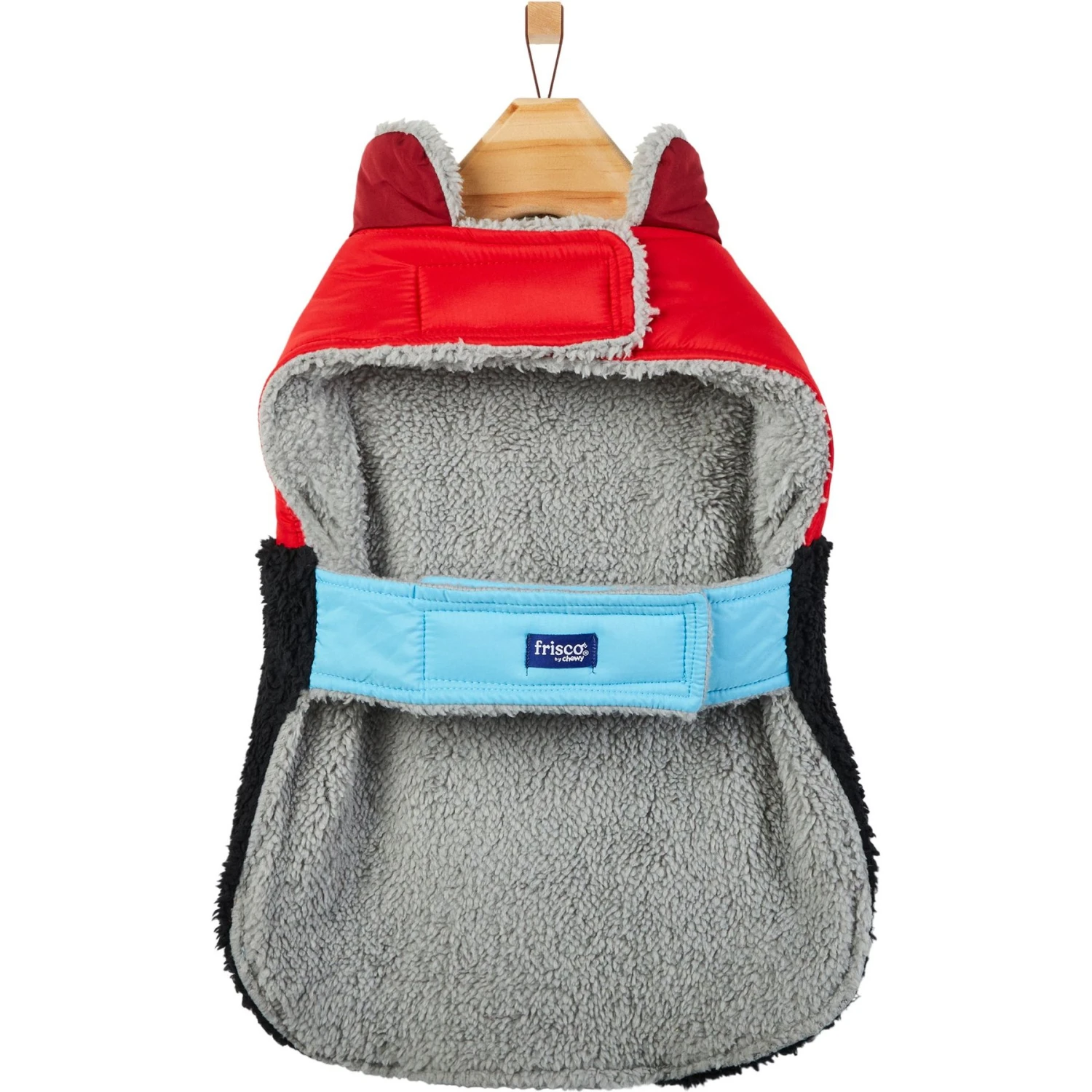 Frisco Medium Weight Retro Colorblock Mixed Media Dog & Cat Coat 7 Frisco Medium Weight Retro Colorblock Mixed Media Dog & Cat Coat - Image 5