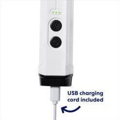 Rechargeable Cordless Cat & Dog 3-Speed Nail Grinder, White -Pet Products Shop 729774 PT3. AC SS1800 V1687894787