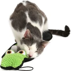 Frisco Natural Catnip & Hartz Cattraction Silver Vine & Catnip Gator Cat Scratcher Toy, Color Varies -Pet Products Shop 737470 PT8. AC SS1800 V1683212078