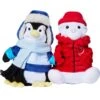Frisco Holiday Arctic Buddies 2-in-1 Rip For Surprise Plush & Rubber Dog Toy -Pet Products Shop 739718 MAIN. AC SS1800 V1694812875