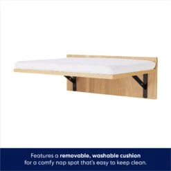 Frisco Cushioned Wall Mounted Cat Wall Shelf & Frisco Cat Silhouette With Bridge Wall Mounted Cat Wall Shelves -Pet Products Shop 785550 PT2. AC SS1800 V1677600275