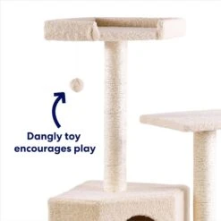 Frisco 52-in Faux Fur Cat Tree & Condo -Pet Products Shop 92261 PT2. AC SS1800 V1667227606