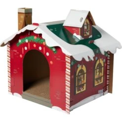 Frisco Holiday Log Cabin Cardboard Cat House & Frisco Holiday Santa's Workshop Cardboard Cat House 16 Frisco Holiday Log Cabin Cardboard Cat House & Frisco Holiday Santa's Workshop Cardboard Cat House -Pet Products Shop 986198 PT5. AC SS1800 V1698257790