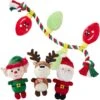 Frisco Holiday Santa's Helpers Plush Squeaky Dog Toy, 3 Count & Frisco Holiday Lights Plush With Rope Squeaky Dog Toy 2 Frisco Holiday Santa's Helpers Plush Squeaky Dog Toy, 3 Count & Frisco Holiday Lights Plush With Rope Squeaky Dog Toy -Pet Products Shop 986206 MAIN. AC SS1800 V1698258117